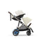 Cybex E - Gazelle S Stroller - Taupe Frame/ Seashell Beige Seat