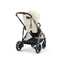 Cybex E - Gazelle S Stroller - Taupe Frame/ Seashell Beige Seat