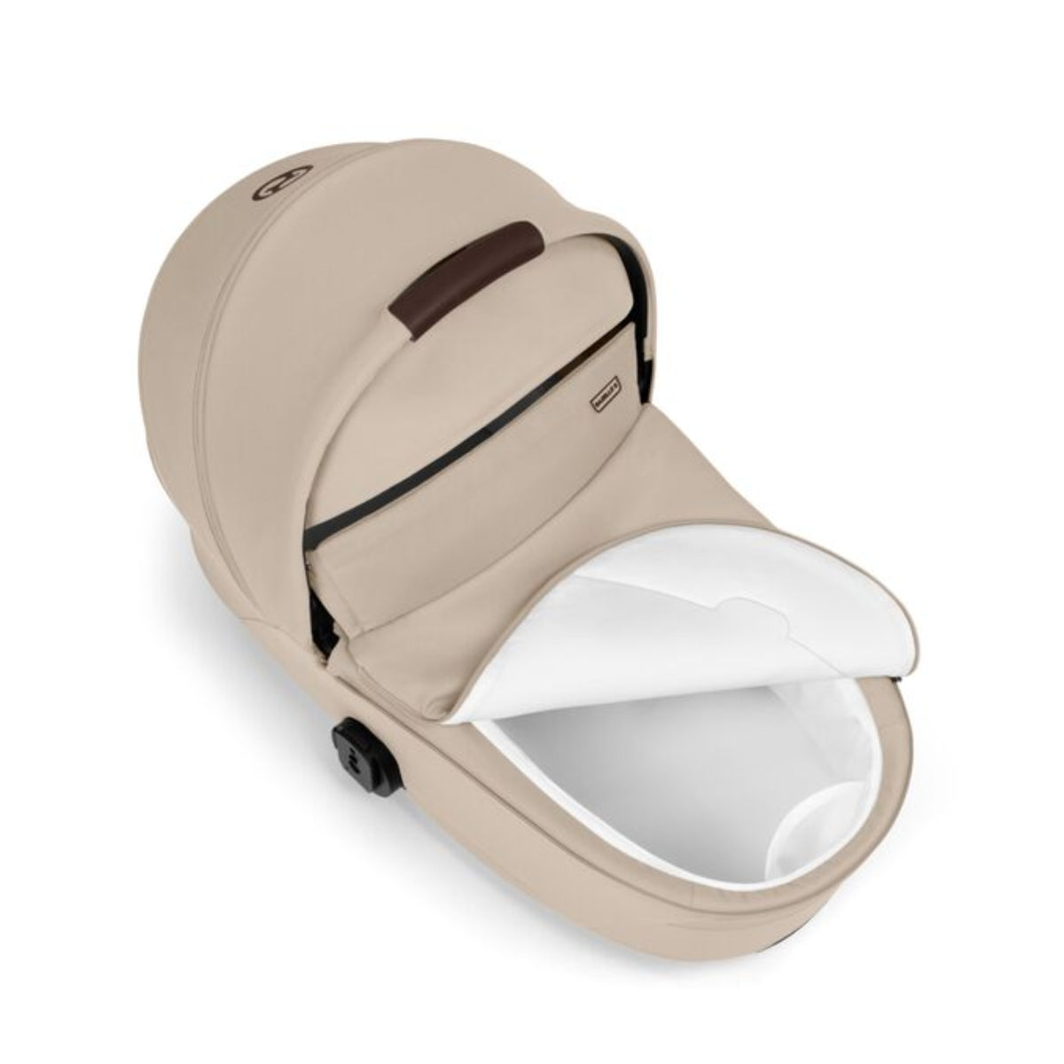 Cybex Gazelle Fold Cot - Almond Beige