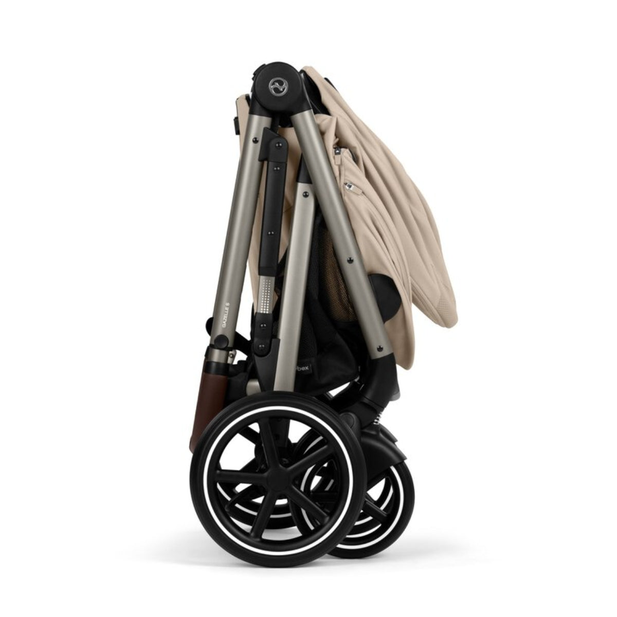 Cybex Gazelle Fold Cot - Almond Beige