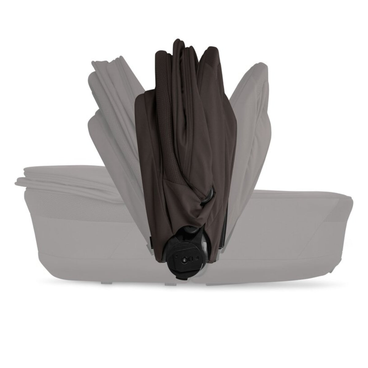 Cybex Gazelle Fold Cot - Chocolate Brown