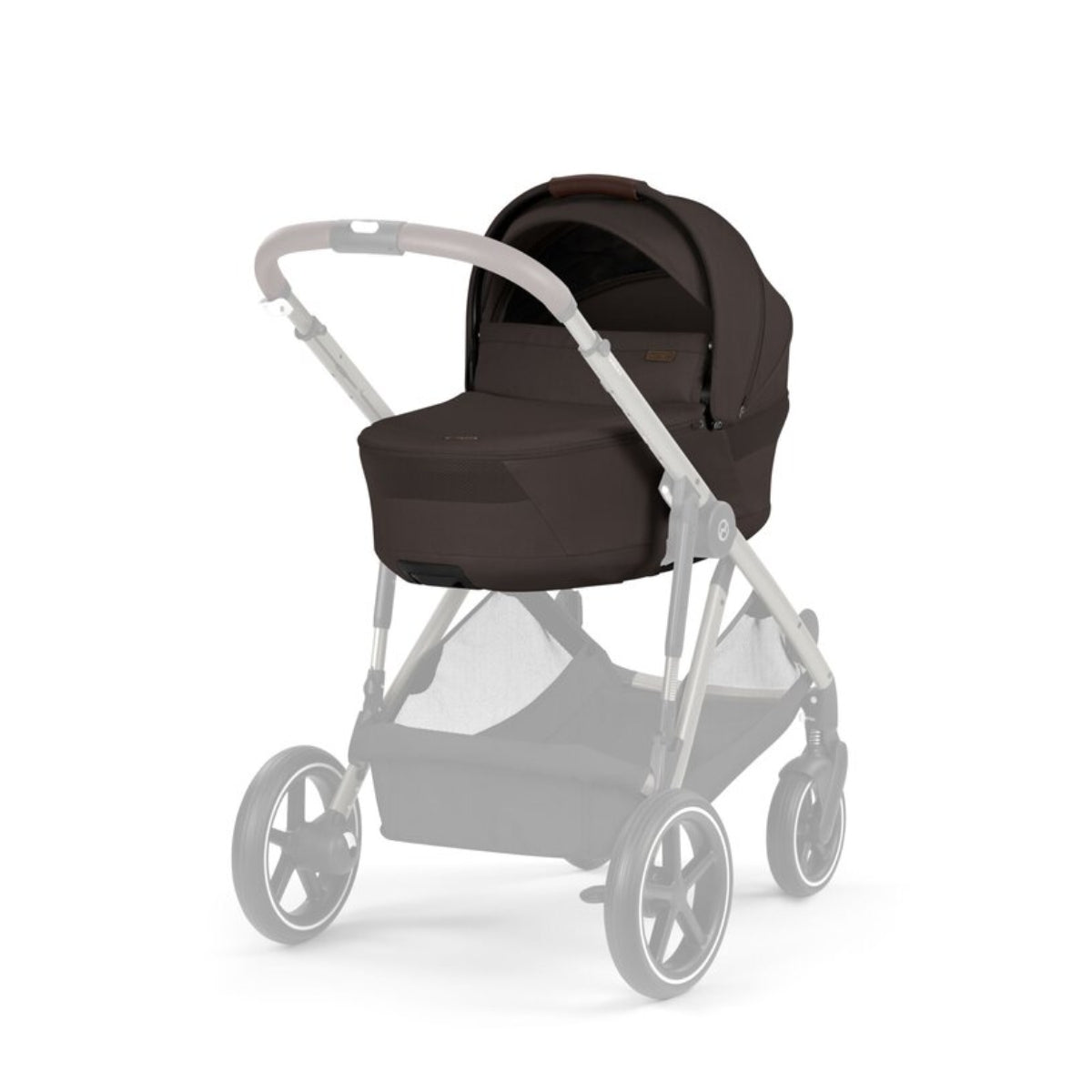 Cybex Gazelle Fold Cot - Chocolate Brown on Luna Baby Store Miami