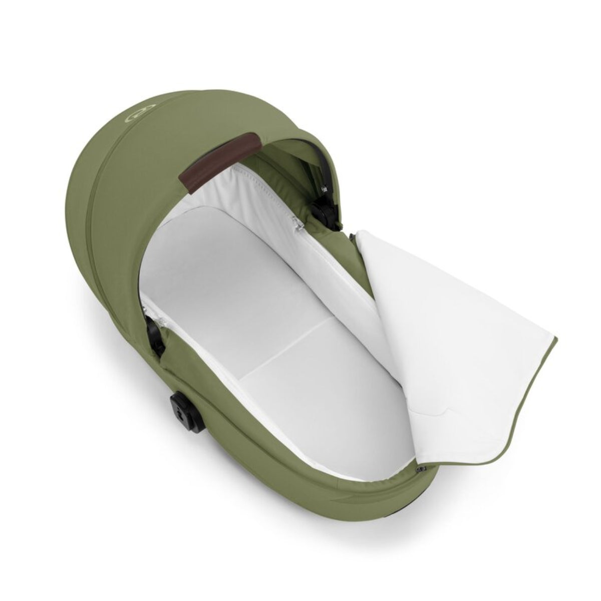 Cybex Gazelle Fold Cot - Moss Green