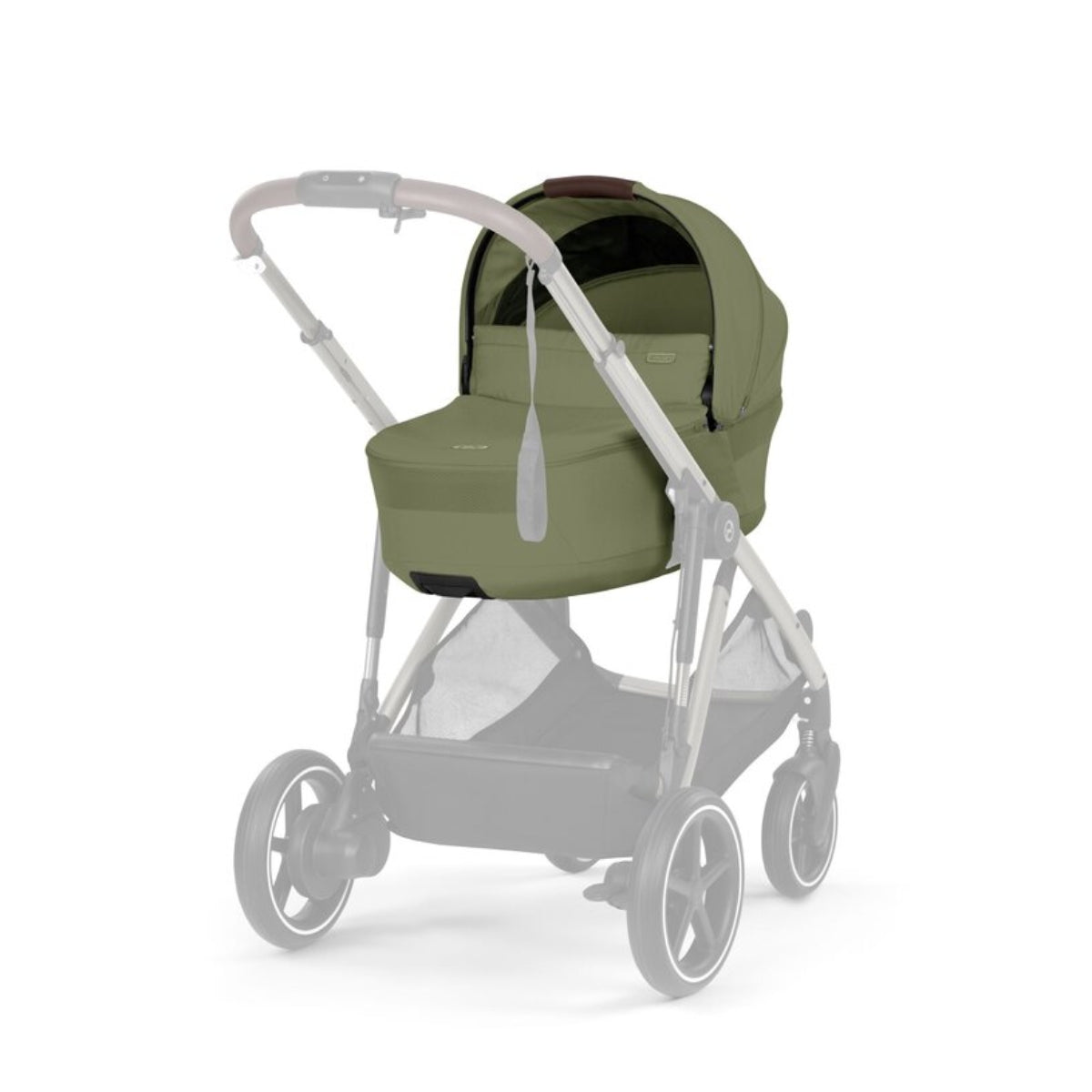 Cybex Gazelle Fold Cot - Moss Green on Luna Baby Store Miami