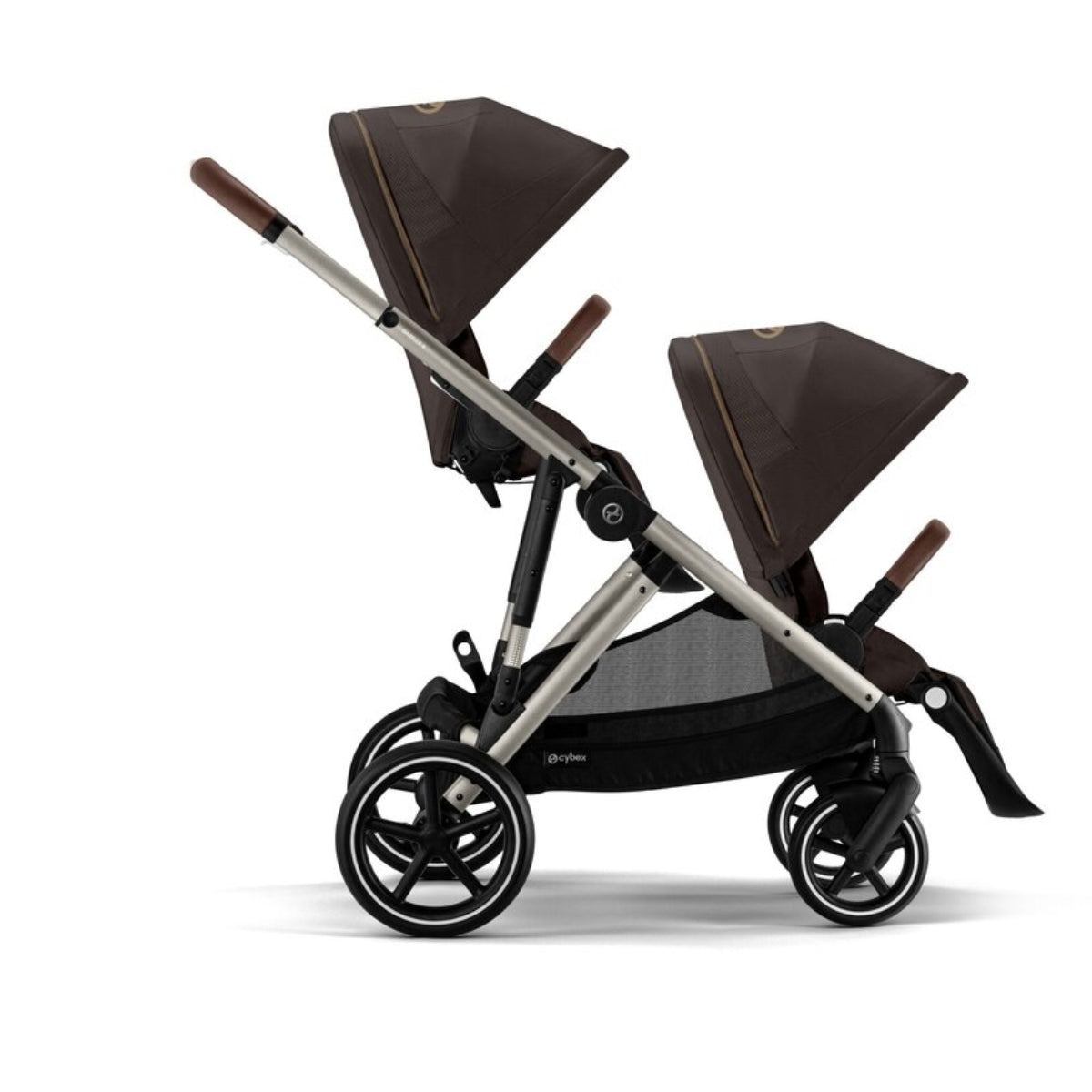 Cybex Gazelle S Second Seat - Taupe Frame/ Chocolate Brown