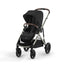 Cybex Gazelle S Single-to-Double Stroller - Taupe Frame / Moon Black on Luna Baby Store Miami