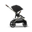 Cybex Gazelle S Single-to-Double Stroller - Taupe Frame / Moon Black on Luna Baby Store Miami