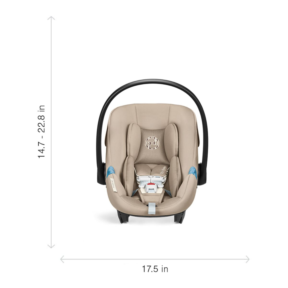 Cybex Aton G2 Swivel with Load Leg Base - Almond Beige