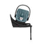 Cybex Aton G2 Swivel with Load Leg Base - Stormy Blue