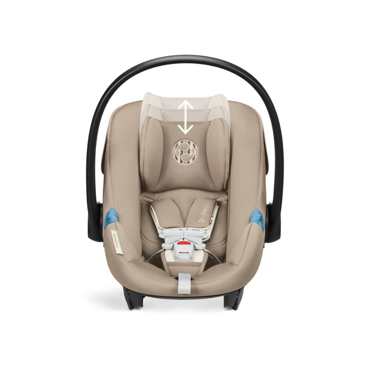 Cybex Aton G2 with Load Leg Base - Almond Beige on Luna Baby Store Miami