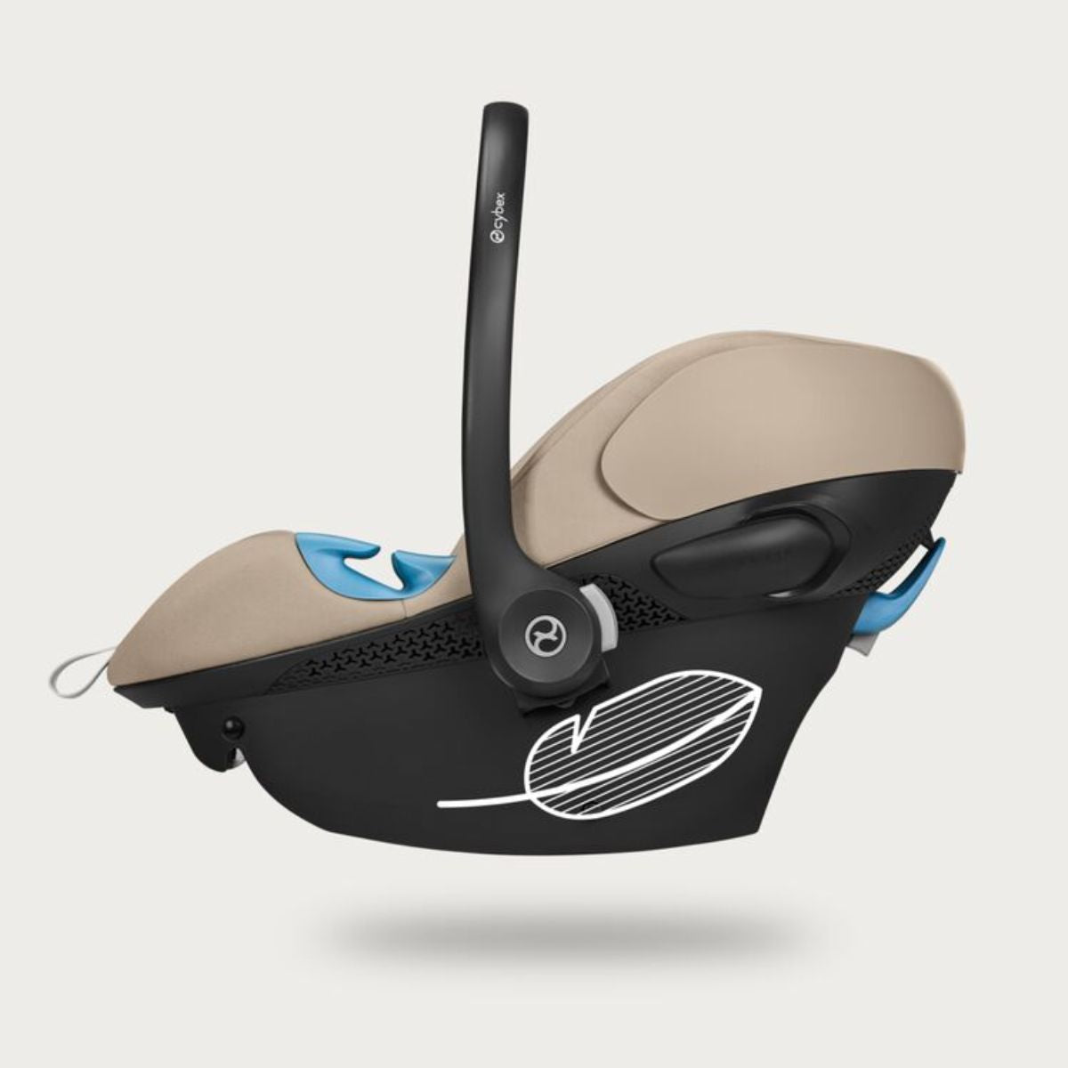 Cybex Aton G2 with Load Leg Base - Almond Beige on Luna Baby Store Miami