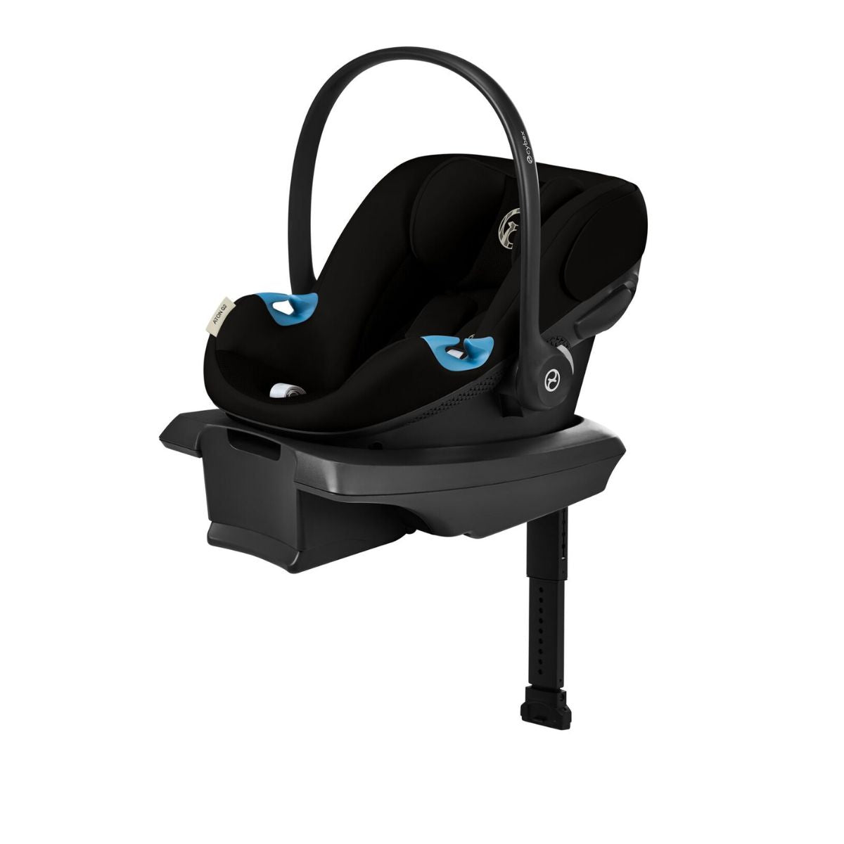 Cybex Aton G2 with Load Leg Base - Moon Black on Luna Baby Store Miami