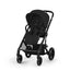 Cybex Balios S Lux Stroller - Black Frame / Moon Black on Luna Baby Store Miami