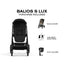 Cybex Balios S Lux Stroller - Black Frame / Moon Black on Luna Baby Store Miami