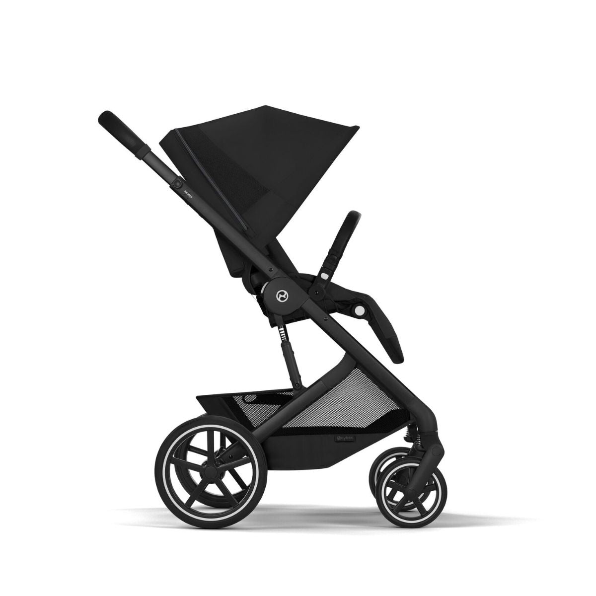 Cybex Balios S Lux Stroller - Black Frame / Moon Black on Luna Baby Store Miami