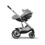 Cybex Balios S Lux Stroller - Silver Frame / Stone Grey on Luna Baby Store Miami