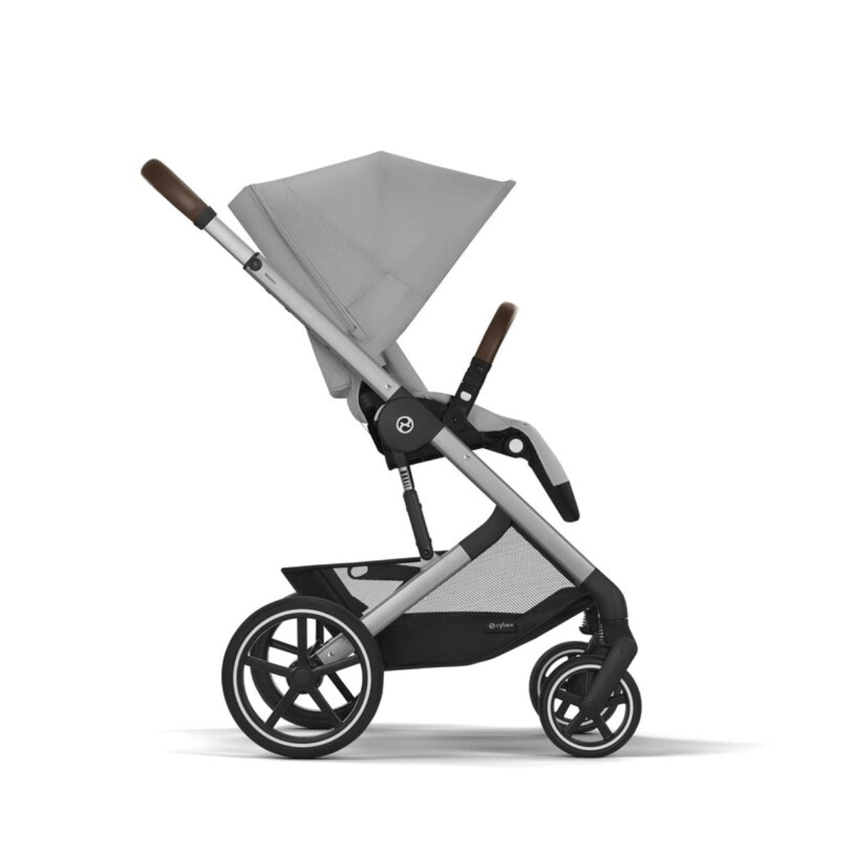 Cybex Balios S Lux Stroller - Silver Frame / Stone Grey