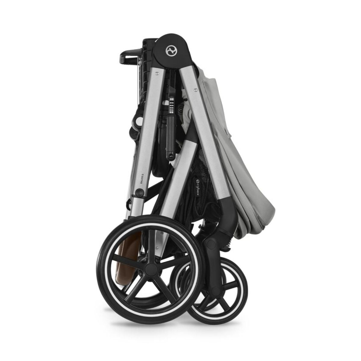 Cybex Balios S Lux Stroller - Silver Frame / Stone Grey