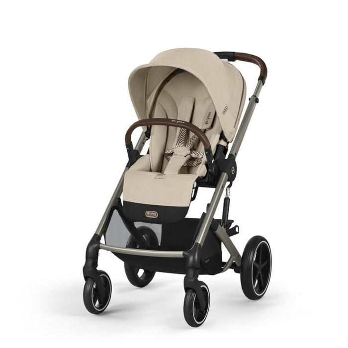 Cybex Balios S Lux Stroller - Taupe Frame / Almond Beige