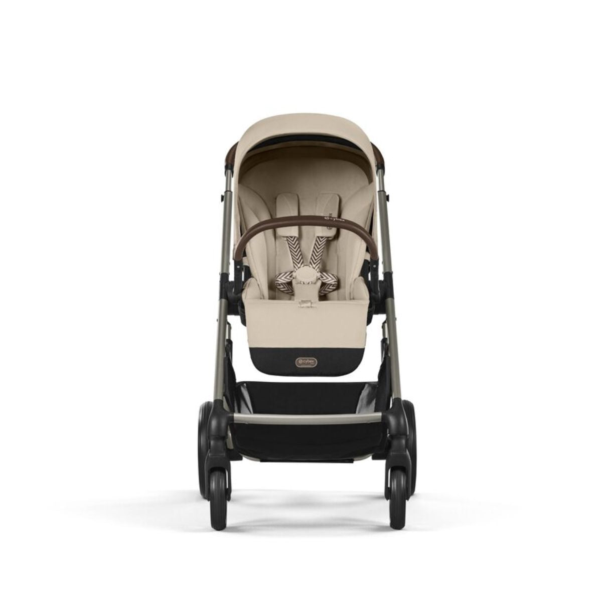 Cybex Balios S Lux Stroller - Taupe Frame / Almond Beige
