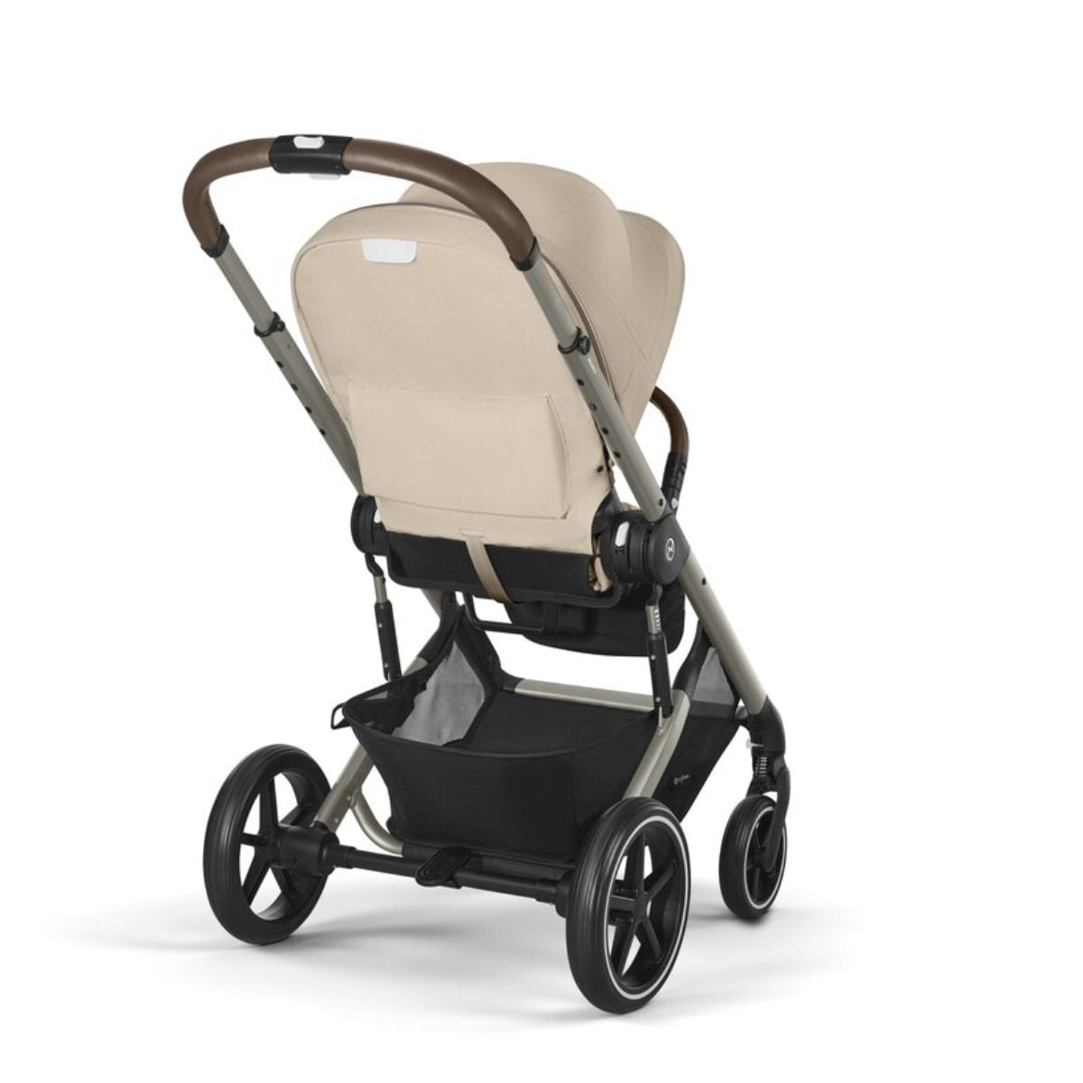 Cybex Balios S Lux Stroller - Taupe Frame / Almond Beige on Luna Baby Store Miami