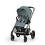 Cybex Balios S Lux Stroller - Taupe Frame / Stormy Blue on Luna Baby Store Miami