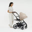 Cybex Balios S Lux Stroller - Taupe Frame / Stormy Blue on Luna Baby Store Miami