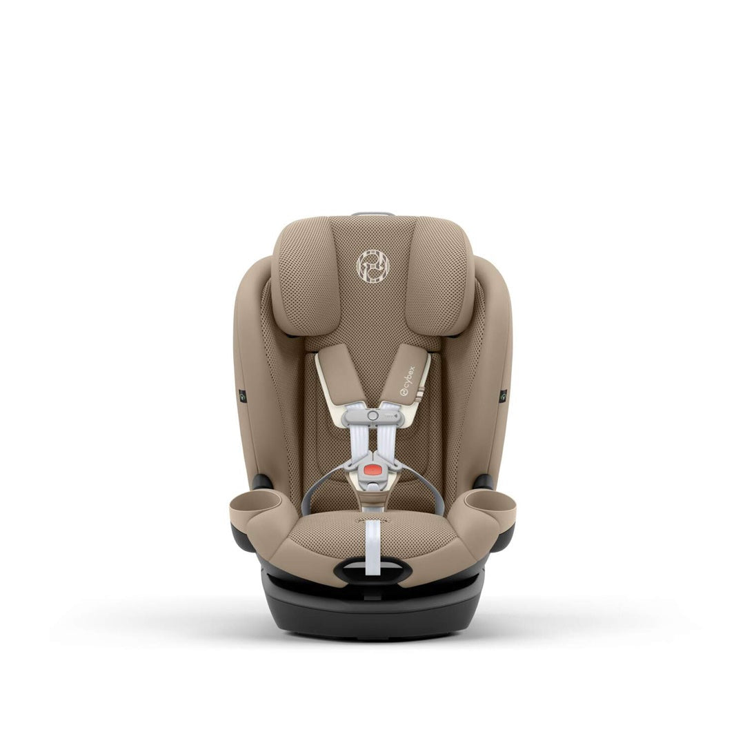 Cybex Callisto G 360° Rotating All-in-One Convertible Car Seat - Almond Beige - Advanced Safety with Smart Technology