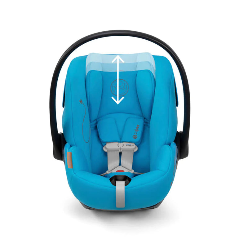 Cybex Cloud G Lux With SensorSafe - Beach Blue - Luna Baby Store Miami