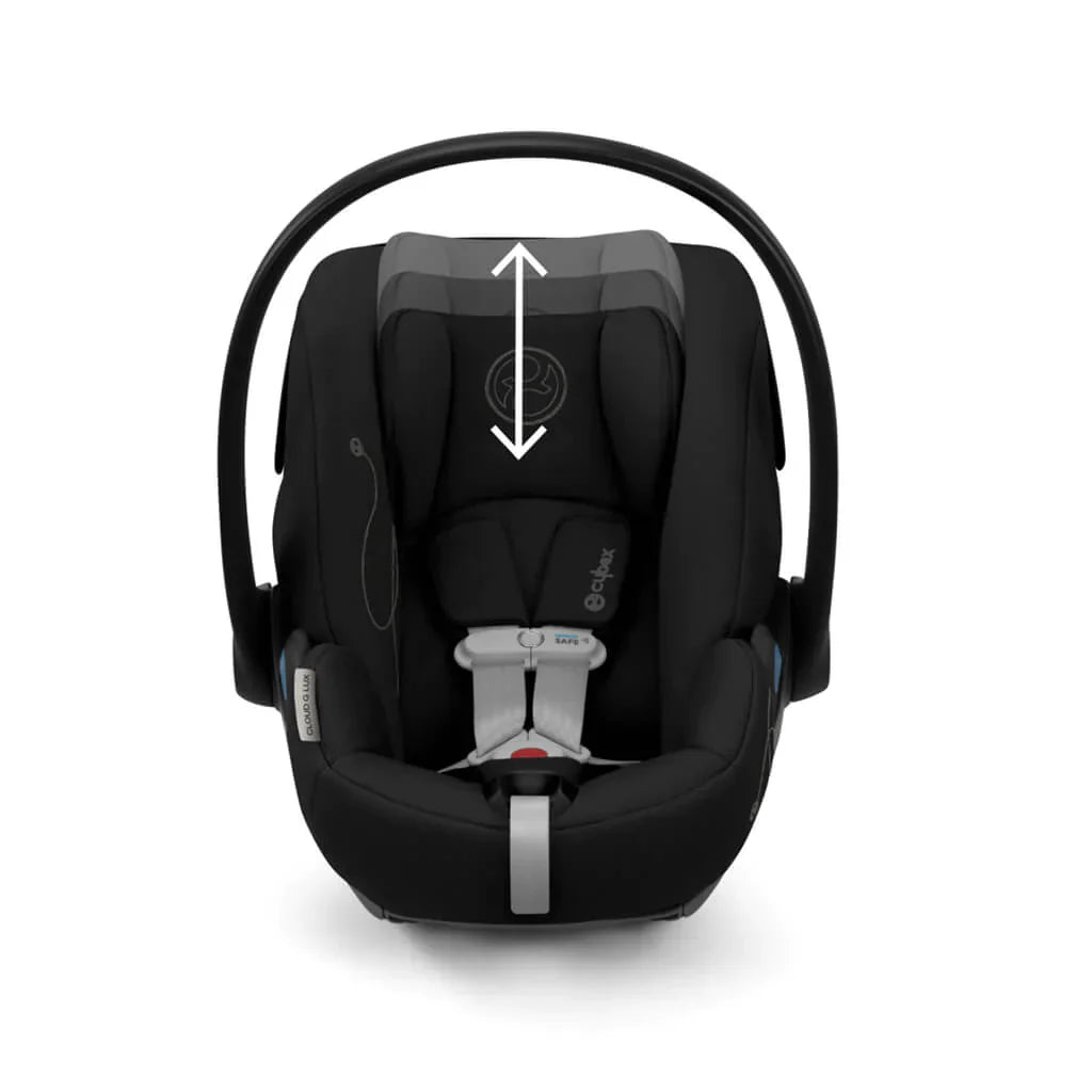 Cybex Cloud G Lux With SensorSafe - Moon Black - Luna Baby Store Miami