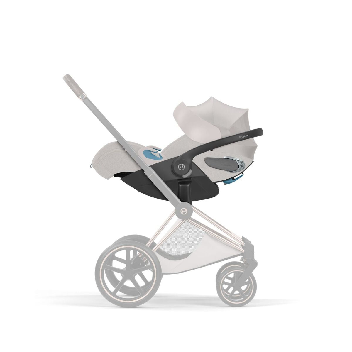Cybex Cloud T Infant Car Seat w/ SensorSafe - City Grey