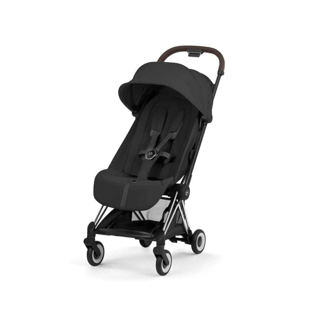 Cybex Coya Stroller (2026) - Style Collection - Chrome Frame / Sepia Black Lux Seat