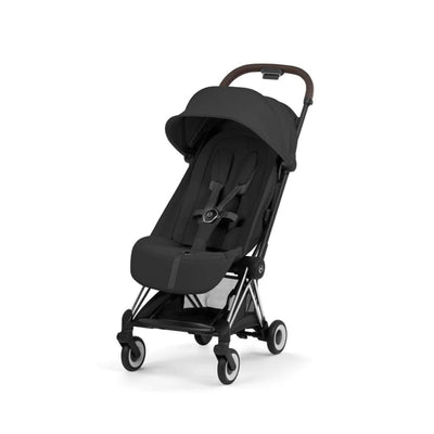 Cybex Coya Stroller (2026) - Style Collection - Chrome Frame / Sepia Black Lux Seat