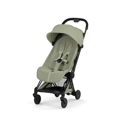 Cybex Coya Stroller (2026) - Style Collection - Matte Black Frame / Sage Green Lux Seat