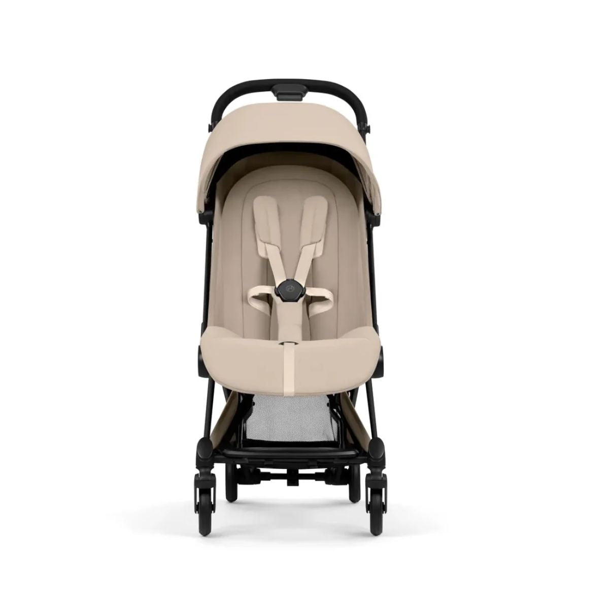 Cybex Coya Stroller (2026) - Style Collection - Matte Black Frame / Cozy Beige Lux Seat on Luna Baby Store Miami