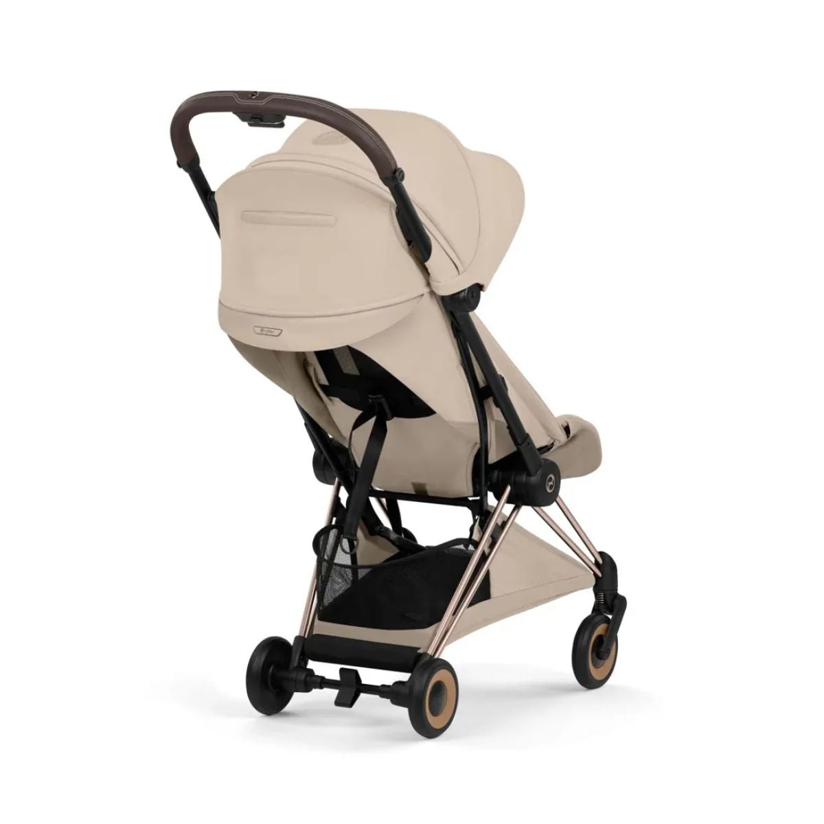 Cybex Coya Stroller (2026) - Style Collection - Rose Gold Frame / Cozy Beige Lux Seat