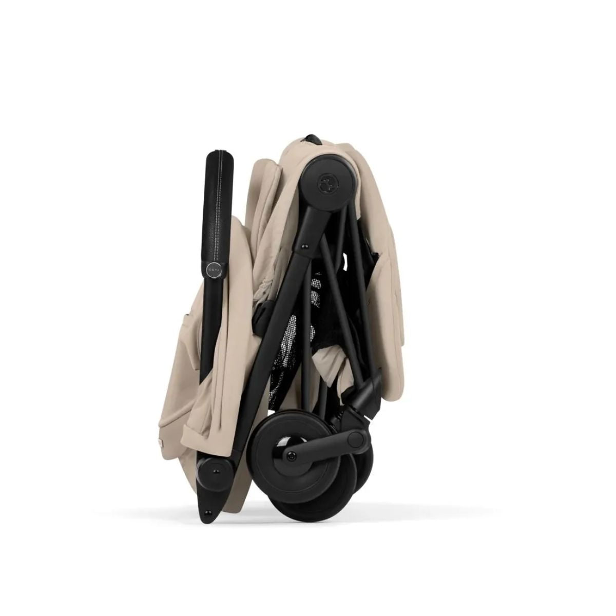 Cybex Coya Stroller (2026) - Style Collection - Matte Black Frame / Cozy Beige Lux Seat on Luna Baby Store Miami