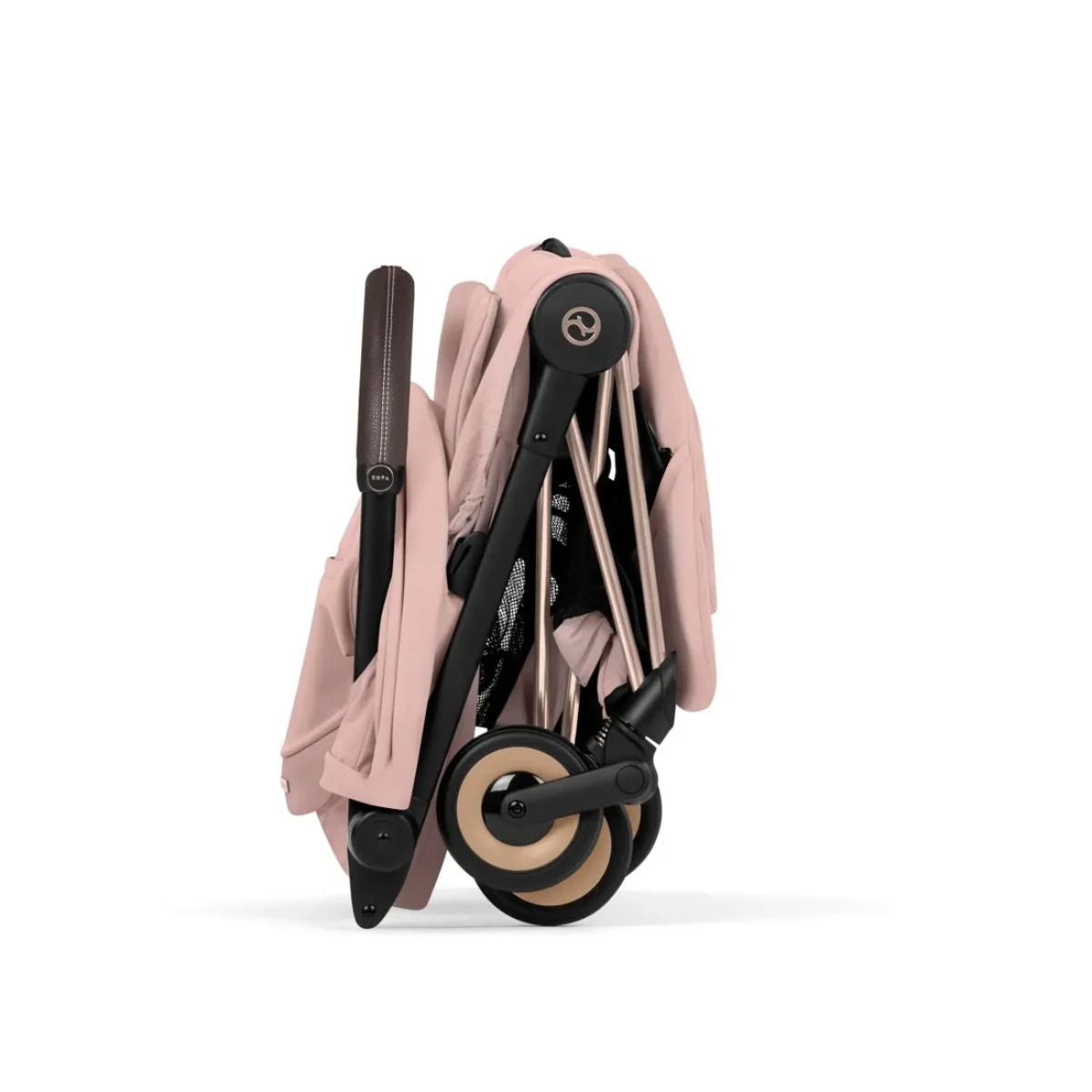 Cybex Coya Stroller (2026) - Style Collection - Rose Gold Frame / Peach Pink Lux Seat