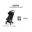 Cybex Coya Stroller (2026) - Style Collection - Rose Gold Frame / Sepia Black Lux Seat on Luna Baby Store Miami