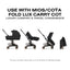 Cybex Coya Stroller (2026) - Style Collection - Rose Gold Frame / Sepia Black Lux Seat on Luna Baby Store Miami
