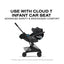 Cybex Coya Stroller (2026) - Style Collection - Matte Black Frame / Sepia Black Lux Seat on Luna Baby Store Miami