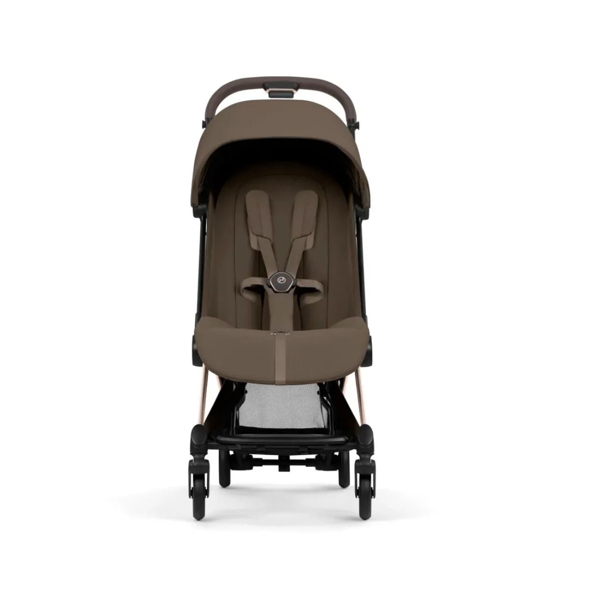Cybex Coya Stroller (2026) - Style Collection - Rose Gold Frame / Coconut Brown Lux Seat