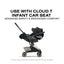 Cybex Coya Stroller (2026) - Style Collection - Rose Gold Frame / Sepia Black Lux Seat on Luna Baby Store Miami