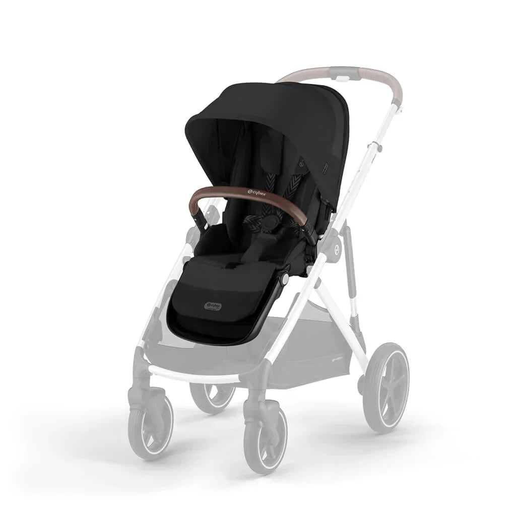 Cybex Gazelle S 2 Second Seat - Moon Black/Bumper Brown - Comfort and Adjustability