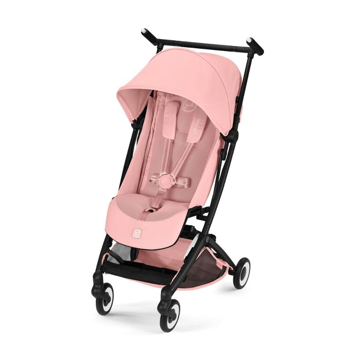 Cybex Libelle Ultra Compact Stroller - Black Frame/Candy Pink