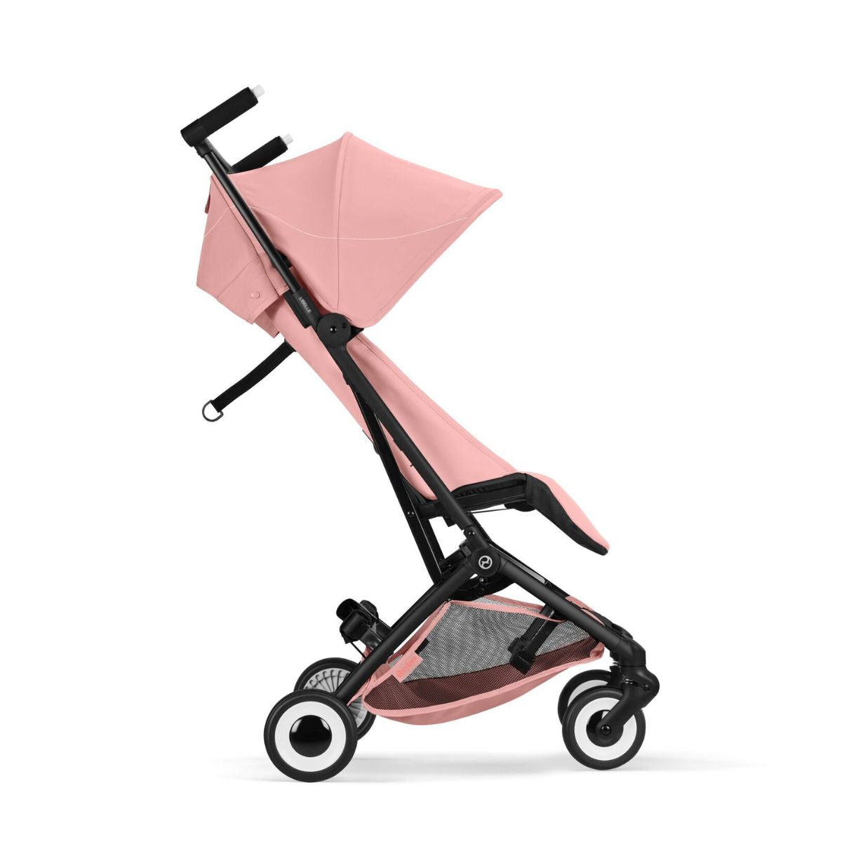 Cybex Libelle Ultra Compact Stroller - Black Frame/Candy Pink