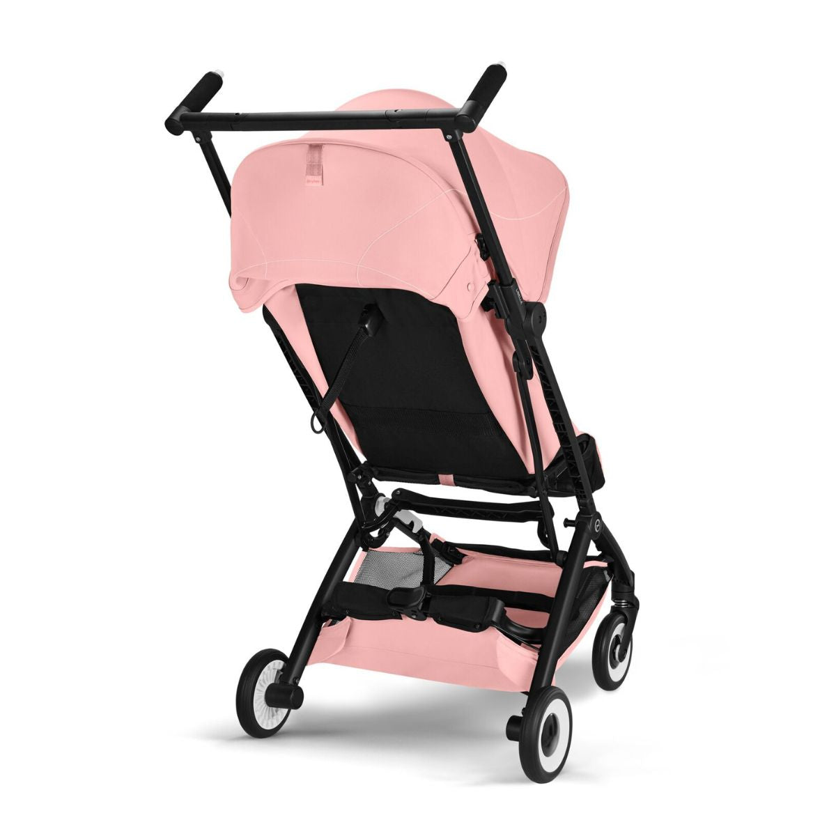 Cybex Libelle Ultra Compact Stroller - Black Frame/Candy Pink