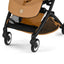 Cybex Libelle Ultra Compact Stroller - Black Frame/Cinnamon Yellow on Luna Baby Store Miami