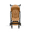 Cybex Libelle Ultra Compact Stroller - Black Frame/Cinnamon Yellow on Luna Baby Store Miami