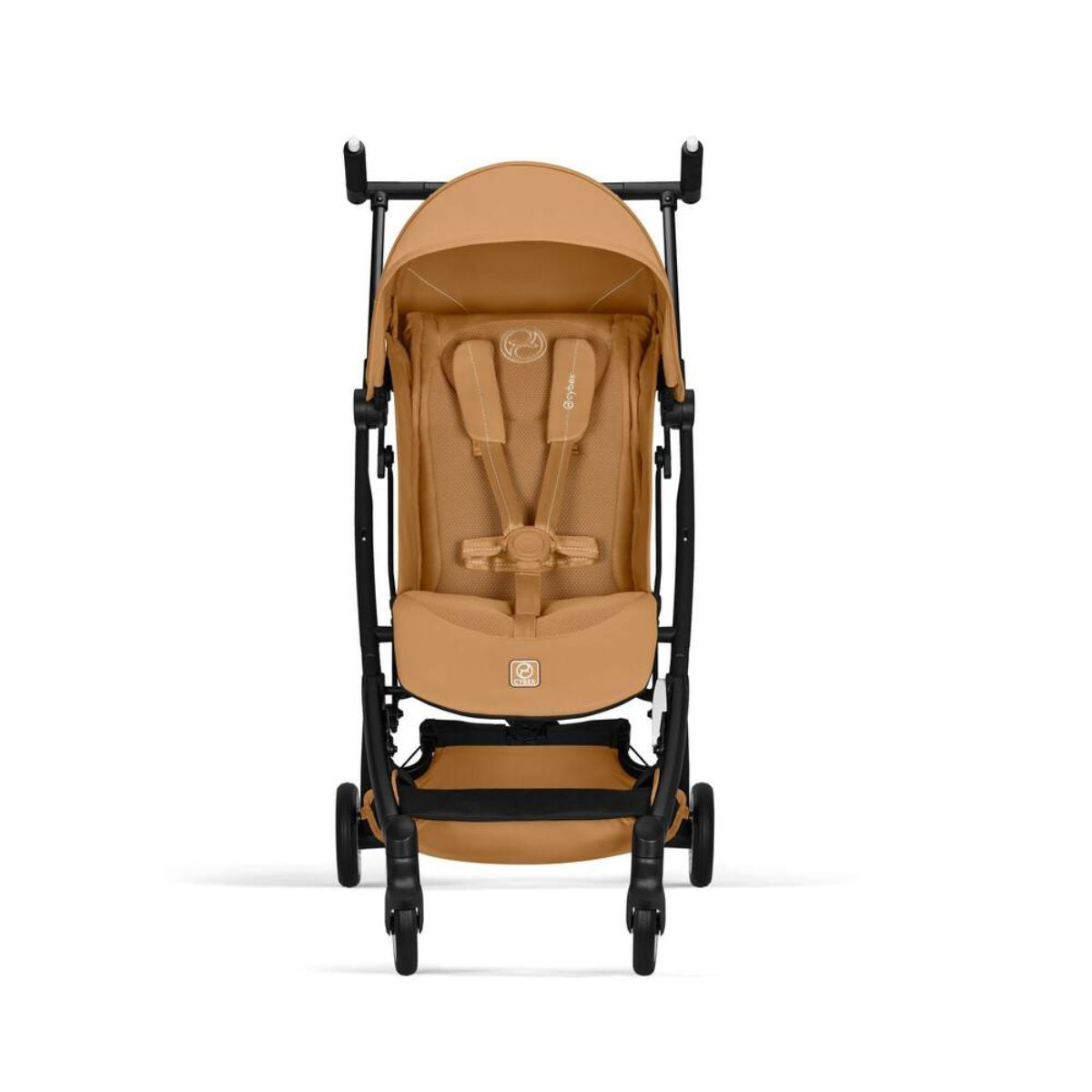 Cybex Libelle Ultra Compact Stroller - Black Frame/Cinnamon Yellow
